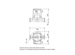 Grundfos UPS 25-120 Cast Iron Three Speed Circulator Pump for Space Heating with Composite Impeller