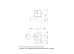 Grundfos UPS 25-60 Cast Iron Three Speed Circulator Pump for Radiator Heating with Composite Impeller