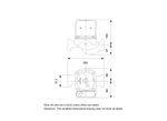 Grundfos UPS 32-100N Stainless Steel Three Speed Circulator Pump for Storage Water Heaters with Composite Impeller