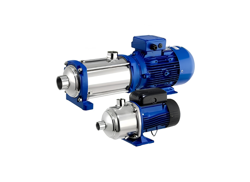 Lowara 10HM05N22M Stainless Steel High-Efficiency Centrifugal Pump for Water Supply with Closed Impeller