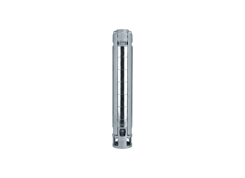 Lowara 4ZN616/4 Stainless Steel Deep Well 6" Submersible Bore Pump (Wet End Only) with Radial Flow Impeller