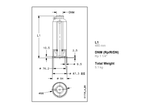 Lowara 6GS11 Stainless Steel Deep Well 4" Submersible Bore Pump (Wet End Only) with Floating Impeller