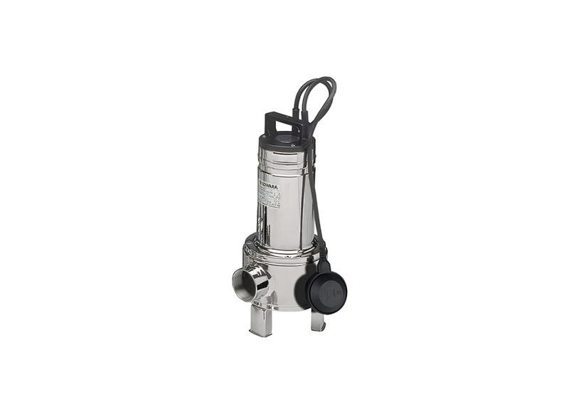 Lowara DOMO7 Stainless Steel Auto Float Submersible Drainage Pump for Dirty Water with Channel Impeller