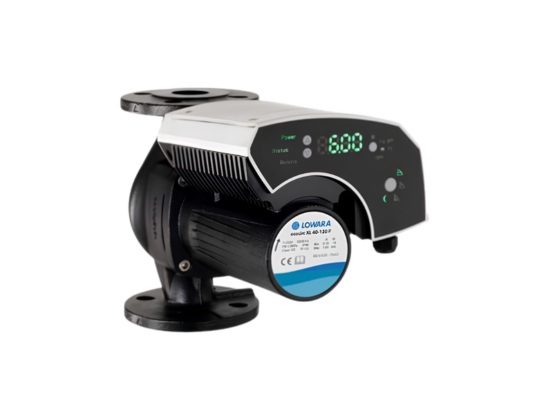 Lowara ECOCIRC-XL Plus 32-80 Bronze High Efficiency Circulator Pump for Hot Water System with ECM Motor