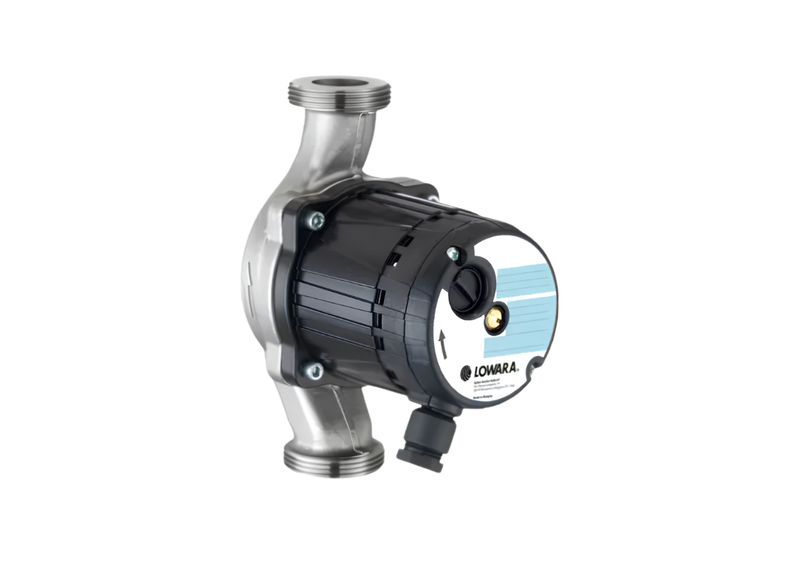 Lowara TLCN 25-6L Stainless Steel Extended Circulator for Residential Hot Water with Composite Impeller