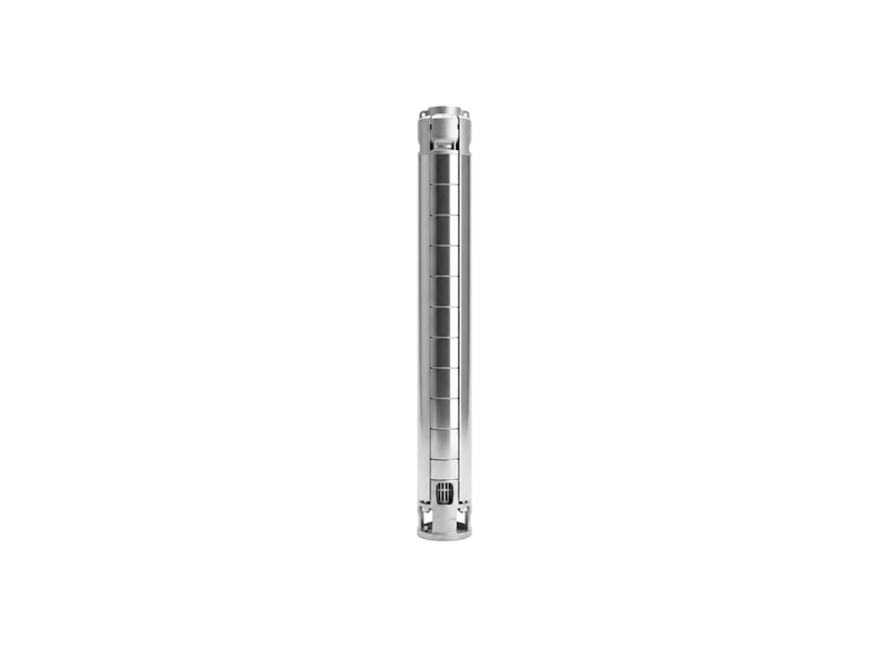Lowara ZN631/15 Stainless Steel Deep Well 6" Submersible Bore Pump (Wet End Only) with Radial Flow Impeller