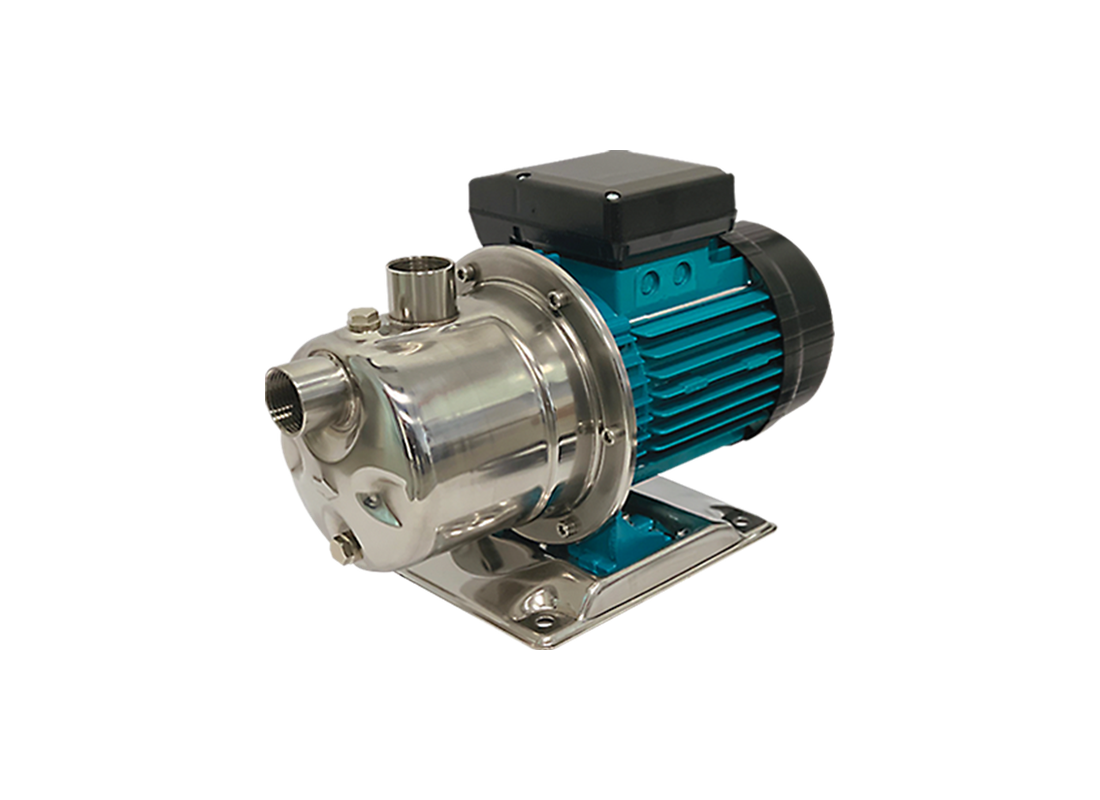 Onga JS90 stainless steel self-priming jet water transfer pump with venturi, compact and durable for efficient water transfer.