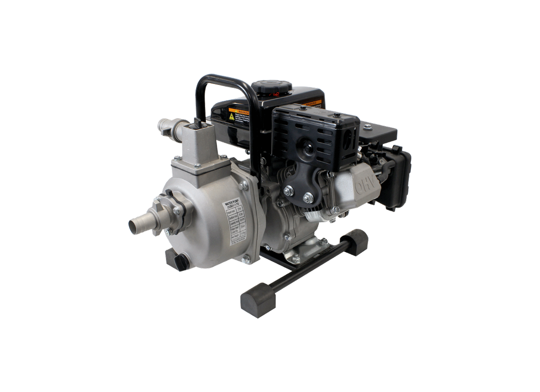 Onga MB25L aluminium firefighting water transfer pump with 148F-2F engine and single impeller for reliable water handling.