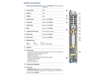Pedrollo 4BLOCKm2/18 Stainless Steel 1.10kW 2-Wire 4" Submersible Pump with 30m Lead and Floating Impeller