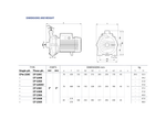 Pedrollo CP220C Cast Iron High Flow Centrifugal Irrigation Pump with Single Impeller