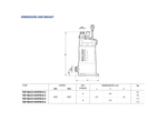 Pedrollo TOP-MET3 Technopolymer Submersible Multi-Stage Pump for Irrigation Supply with Noryl Impeller
