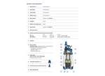Pedrollo TOP-MT3 Technopolymer Submersible Multi-Stage Pump for Rainwater Harvesting with Noryl Impeller