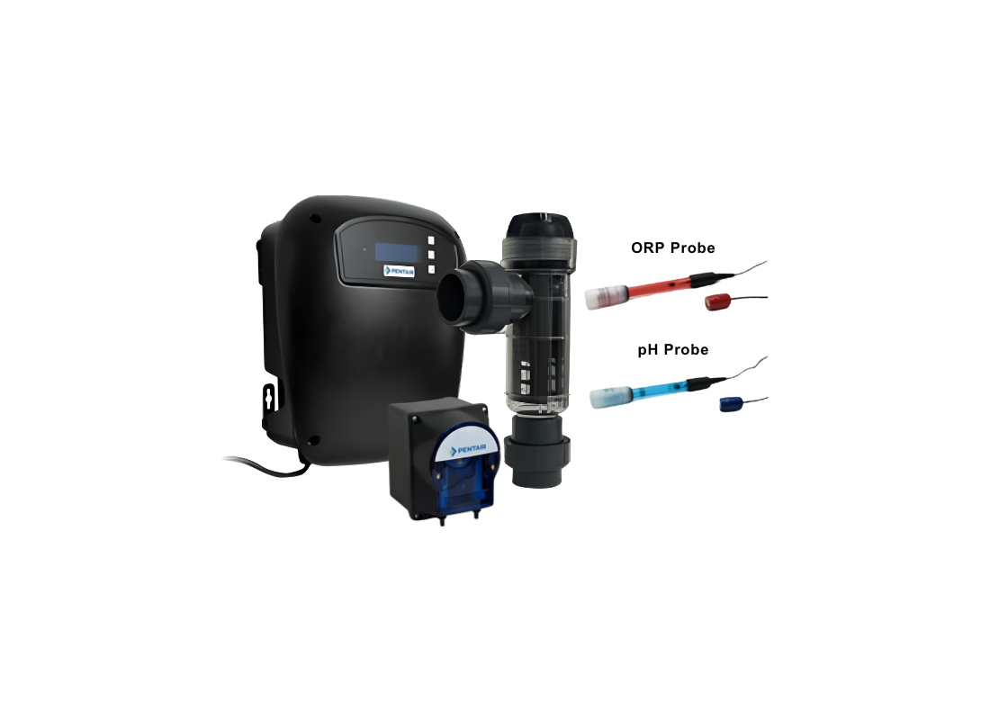 Sta-Rite Posi-Chlor SCG 25g/hr pool chlorinator with pH/ORP control for family pools, featuring full automatic water management.